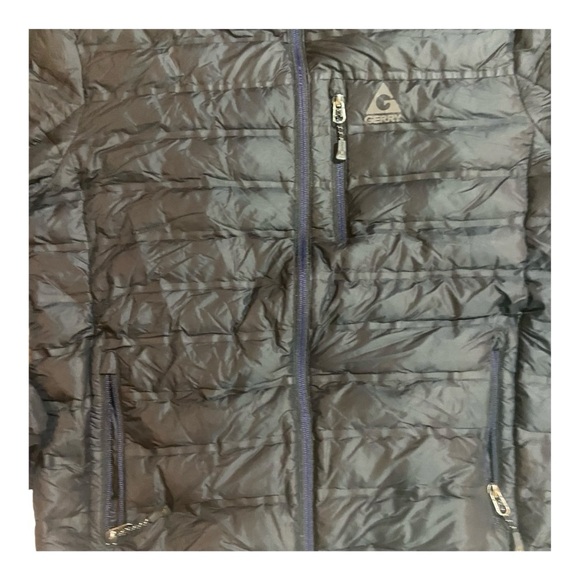 Gerry Men’s insulated Light Weight Puffer Jacket Down Filled Sz M Black - Picture 3 of 6